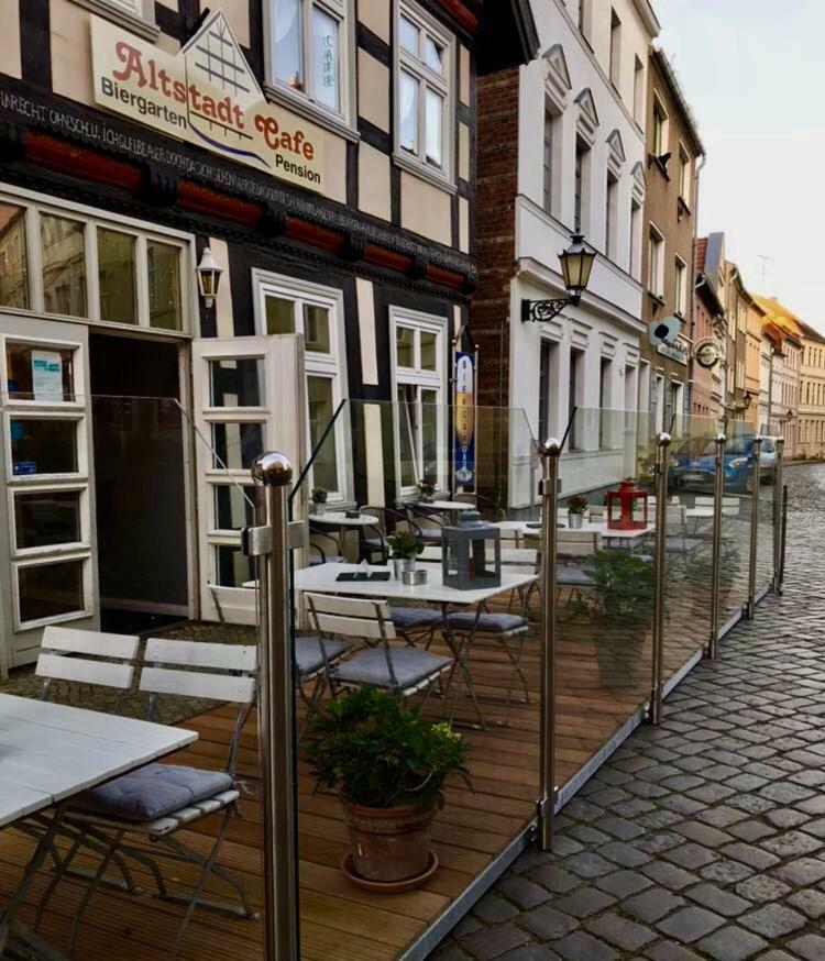 Altstadt Cafe Havelberg Eksteriør bilde